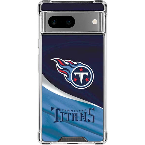 NFL Tennessee Titans Google Pixel 7a Clear Case